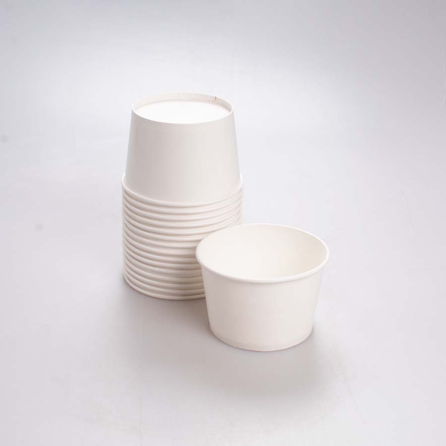 ENVASE DE PAPEL BLANCO DE 10 OZ (VN510) PAQUETE 50 PZ