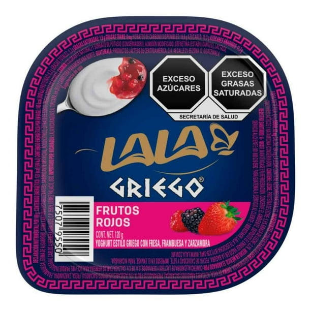 YOGHURT BATIDO GRIEGO LALA FRUTOS ROJOS 120G