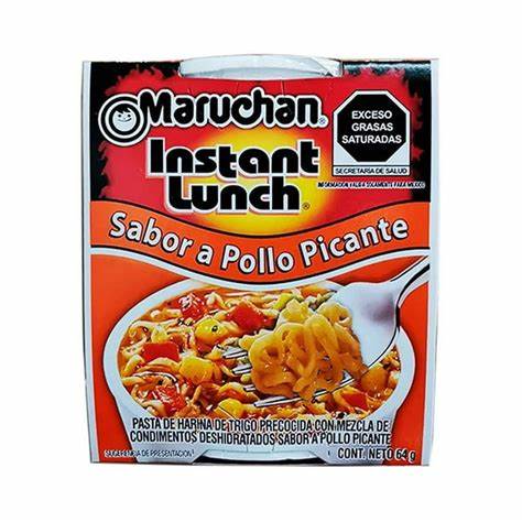 SOPA MARUCHAN SABOR POLLO PICANTE 64G 