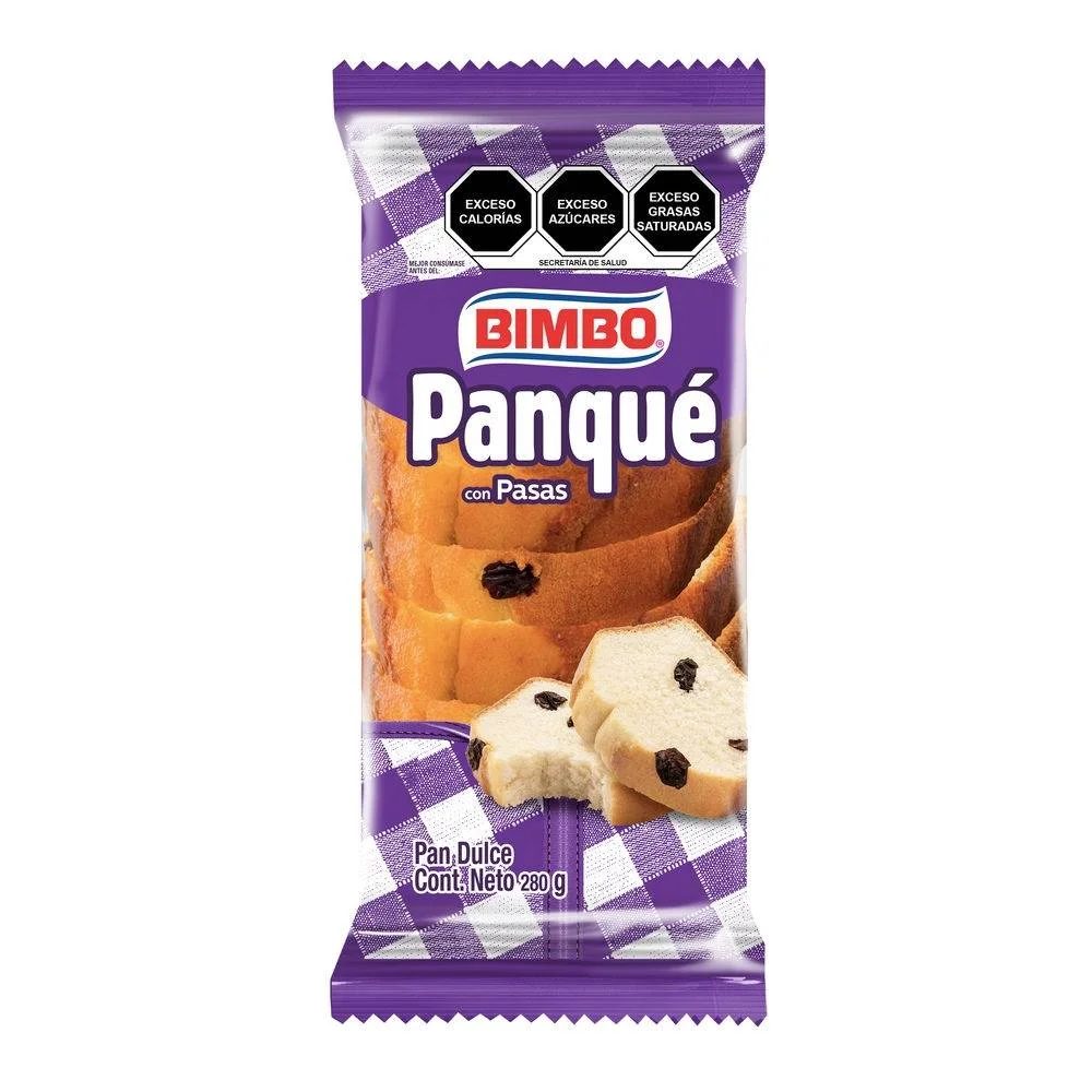 PANQUE CON PASAS BIMNBO 280G