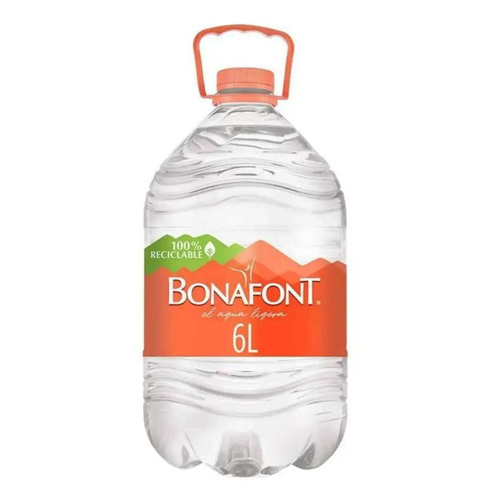 AGUA BONAFONT 6 LT.