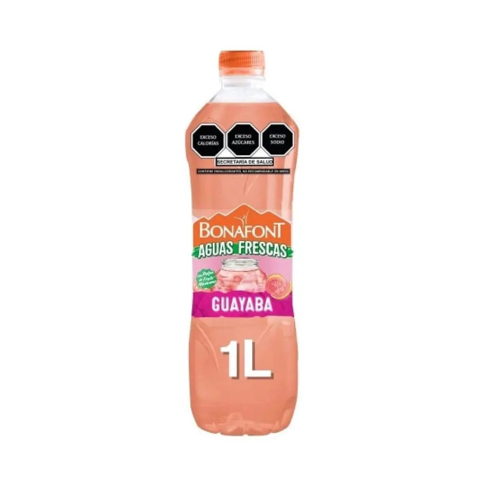 AGUA BONAFONT JUIZZY GUAYABA 6/1 LT.