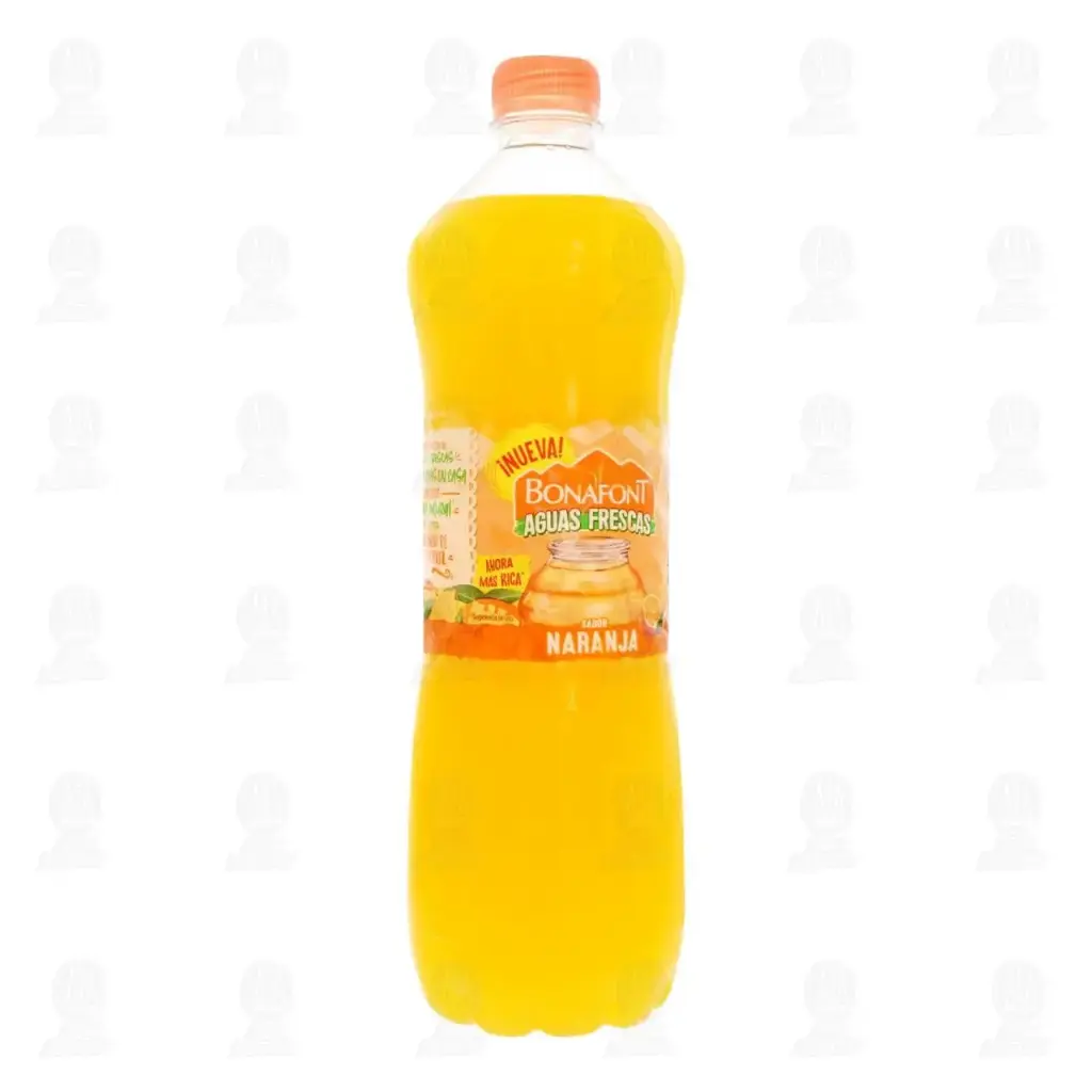 AGUA BONAFONT JUIZZY NARANJA 6/1 LT.