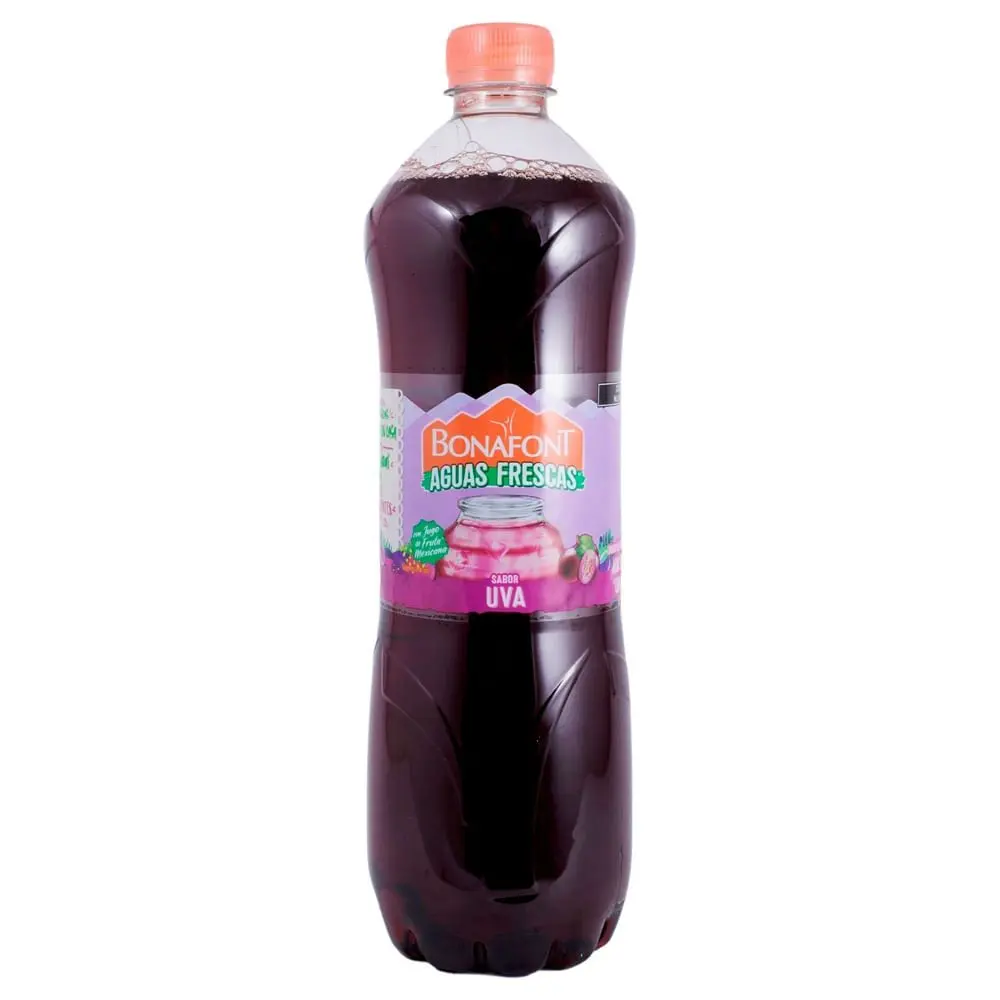 AGUA BONAFONT JUIZZY UVA 6/1 LT.