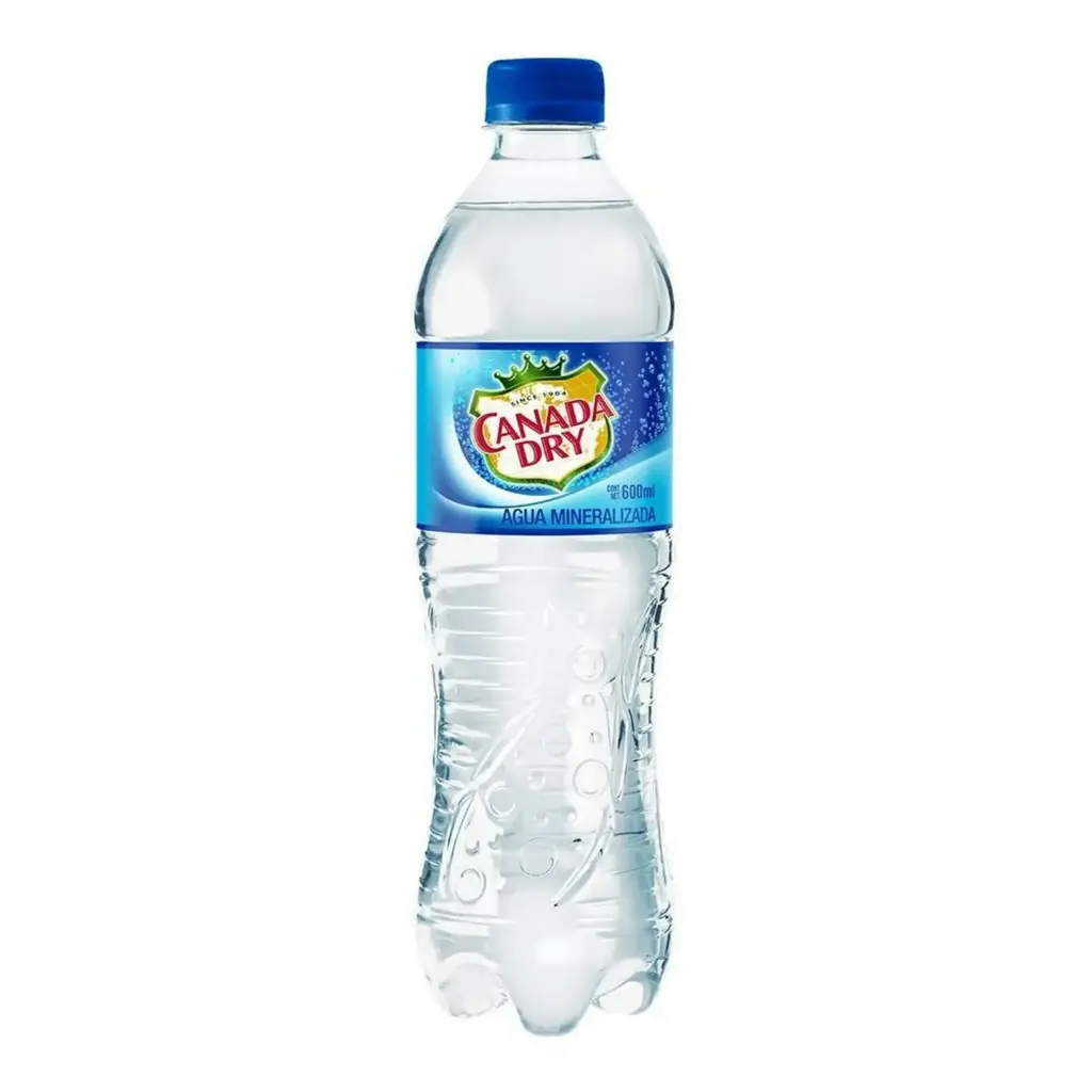 AGUA MINERAL CANADA DRY 12/600 ML.