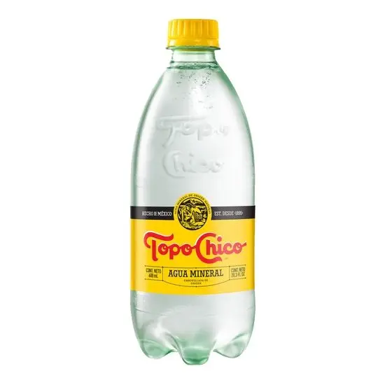 AGUA MINERAL TOPO CHICO 12/600 ML.
