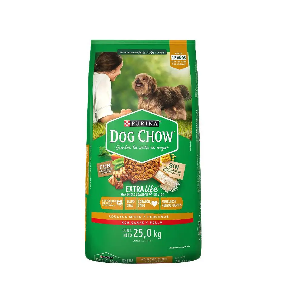ALIM. PERRO DOG CHOW CACHORRO BULTO 20 KG.