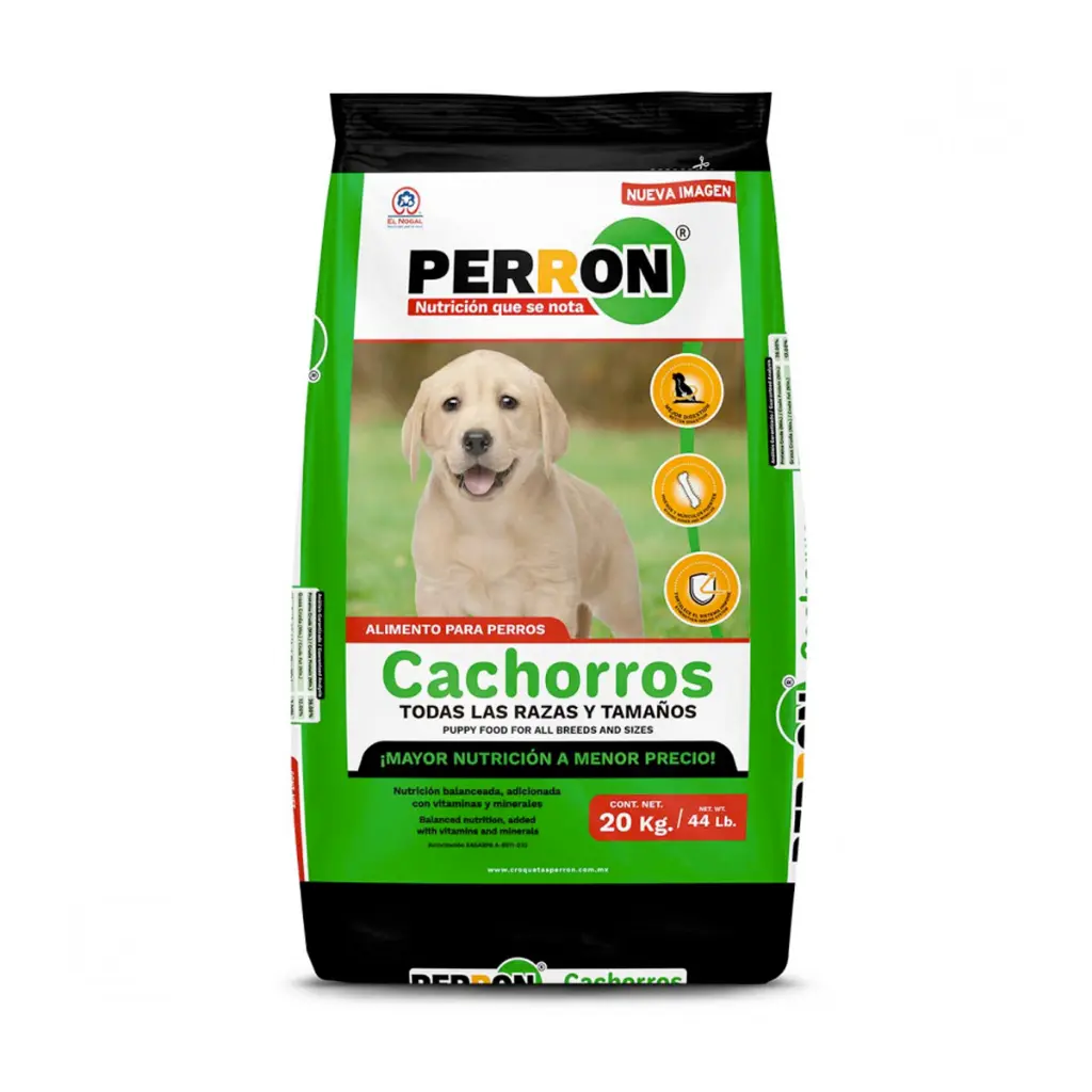 ALIM. PERRO PERRON CACHORRO BULTO 20 KG.