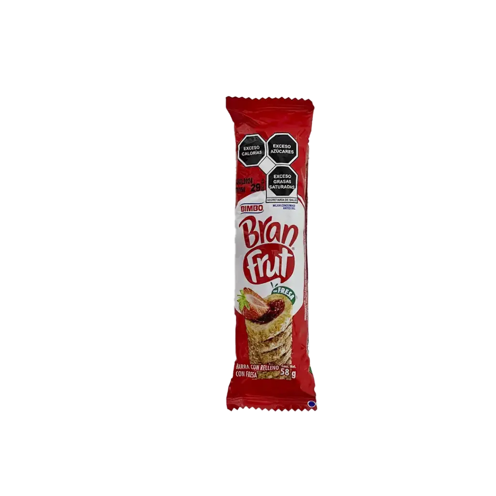 BARRA BIMBO BRAN FRUT FRESA 58 GR.