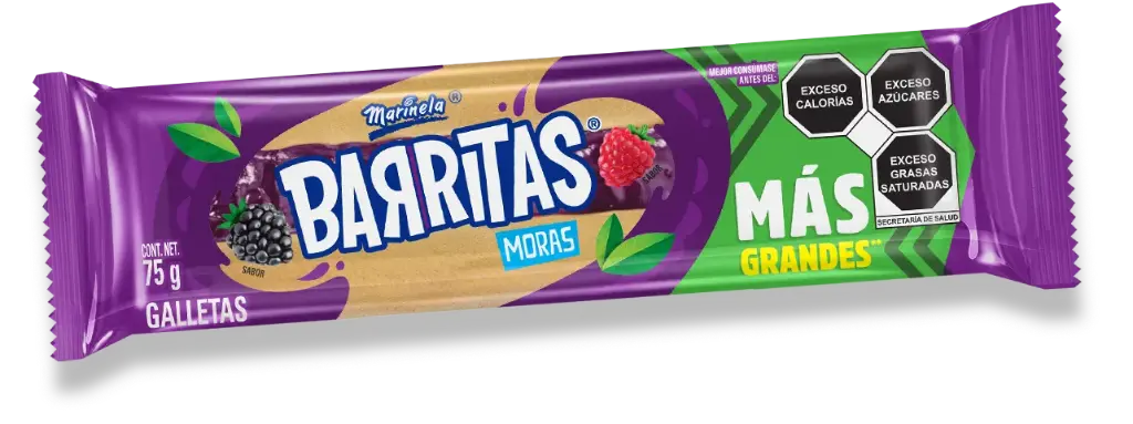 BARRA MARINELA BARRITAS MORAS 75 GR.