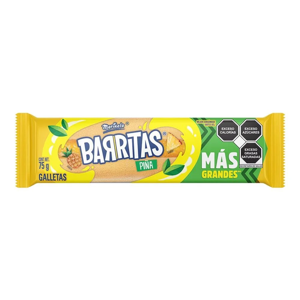 BARRA MARINELA BARRITAS PIÑA 75 GR.
