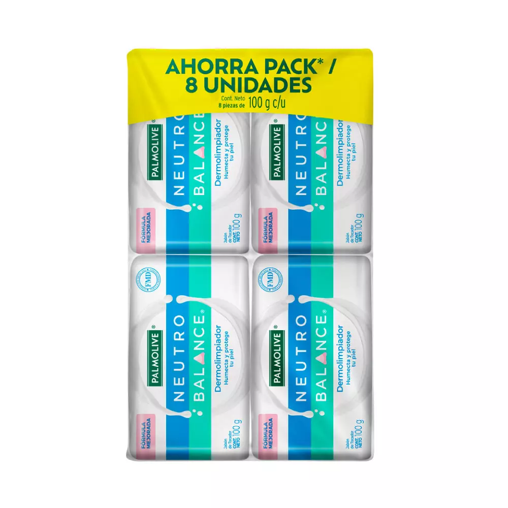 JABÓN PALMOLIVE NEUTRO BALANCE PAQ. 8U