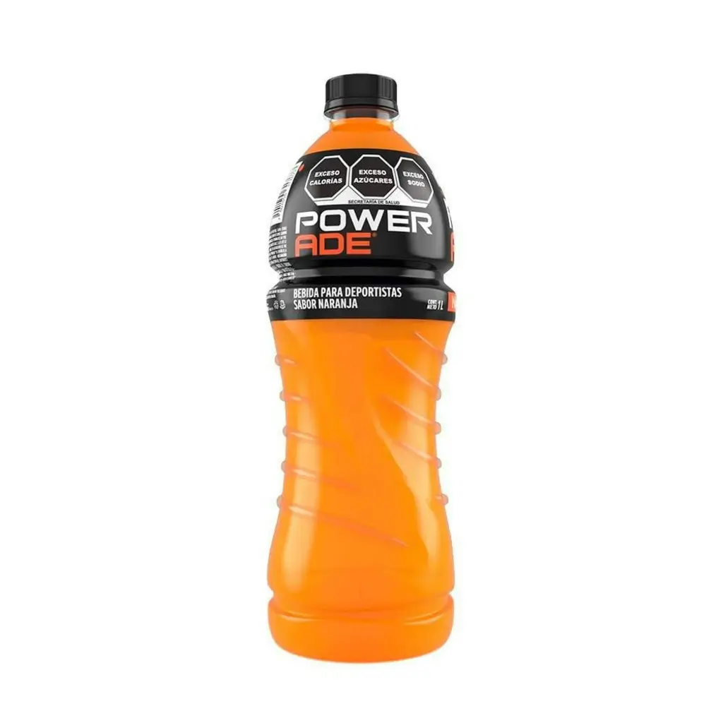 BEB. POWERADE NARANJA 6/1 LT.