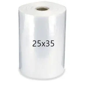 BOLSA PLASTICO ROLLO 25X35