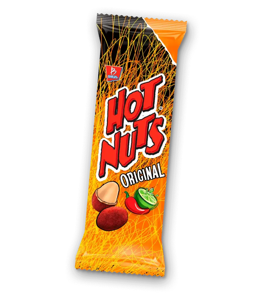 BOT. BARCEL CACAH. HOT NUTS 115 GR.