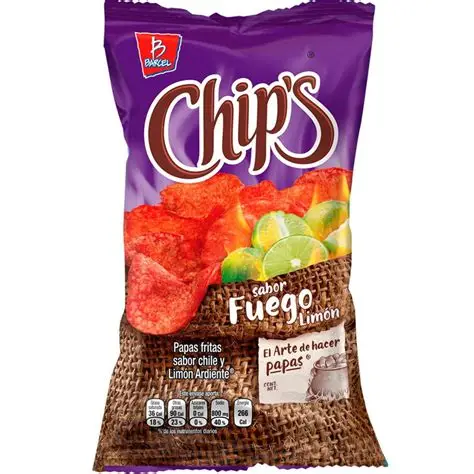 BOT. BARCEL CHIPS FUEGO 62 GR. 