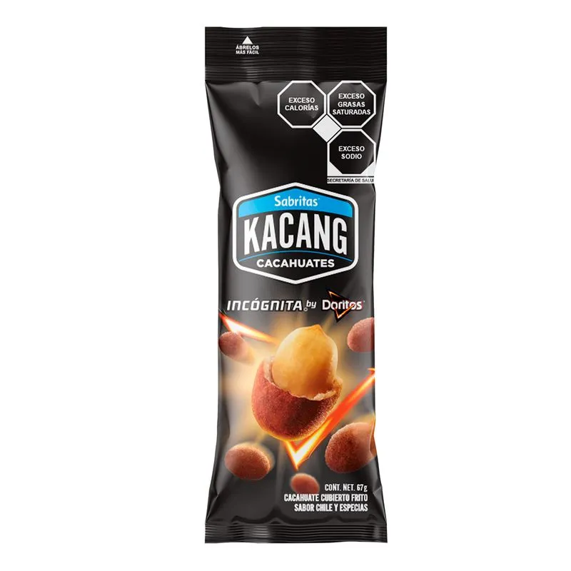 BOT. SABRITAS CACAH. KACANG INCOGNITA 130 GR.