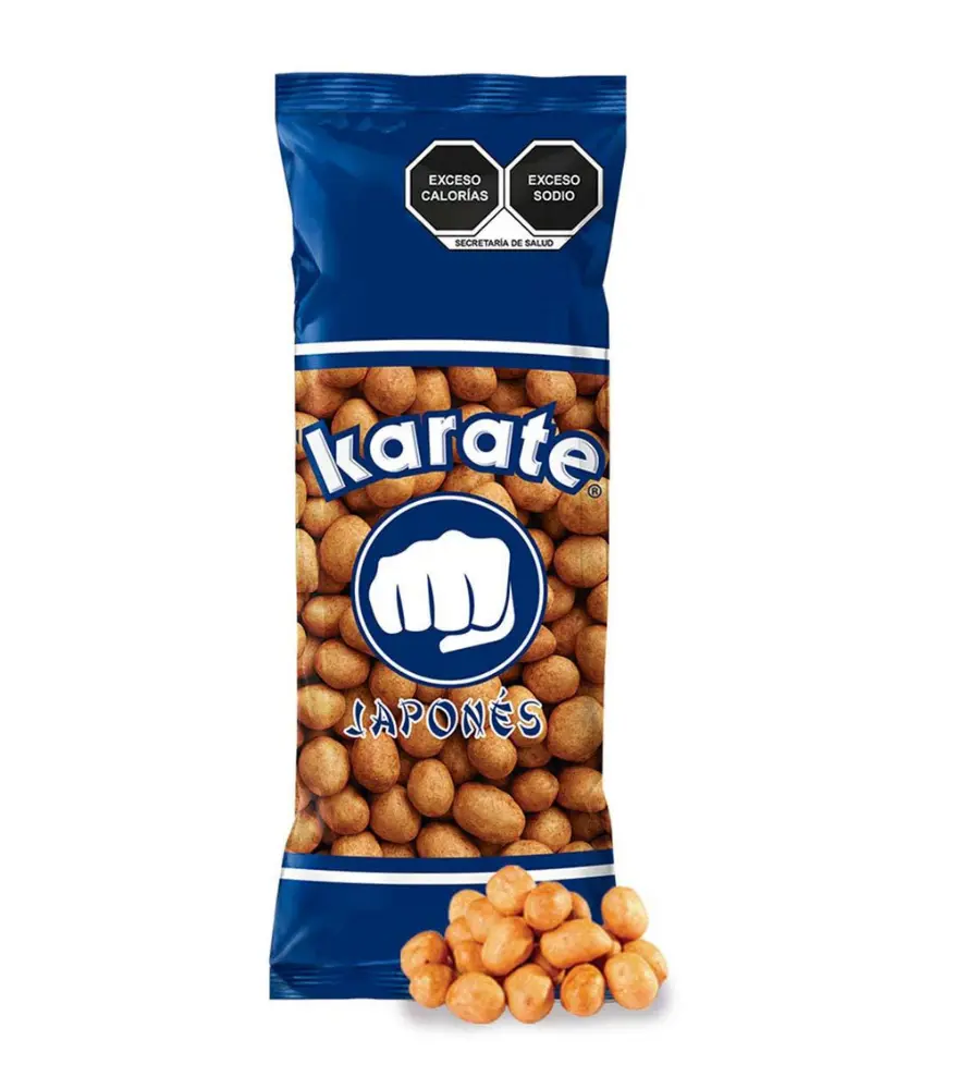 BOT. SABRITAS CACAH. KARATE JAPONES 75 GR.