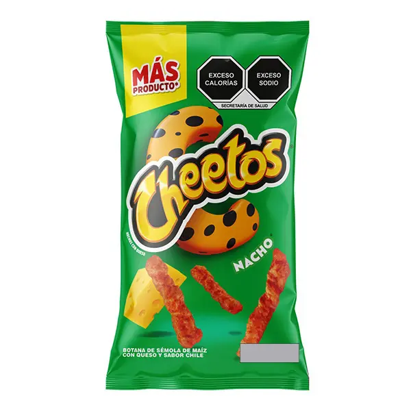 BOT. SABRITAS CHEETOS TORCIDITOS NACHO 48 GR.