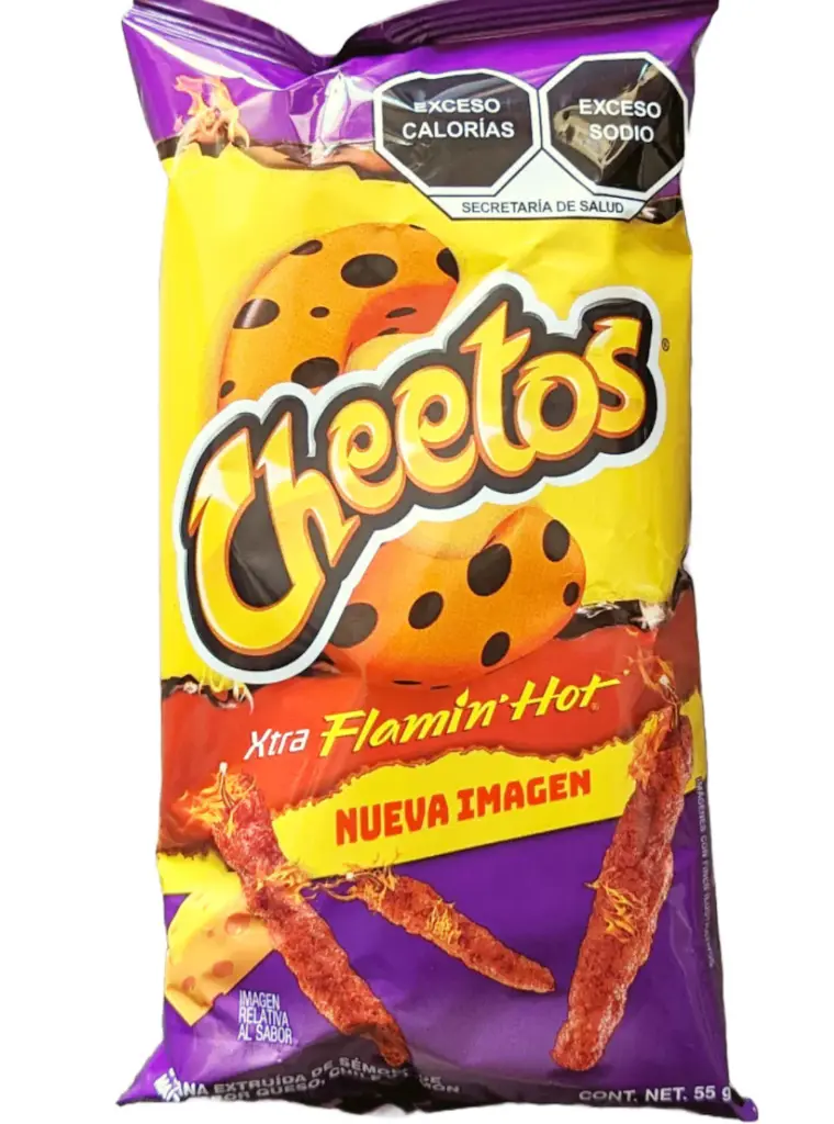BOT. SABRITAS CHEETOS XTRA FLAMING HOT 115 GR.