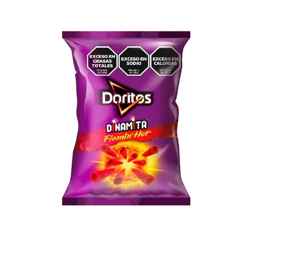 BOT. SABRITAS DORITOS DINAMITA FLAMIN HOT 65 GR.