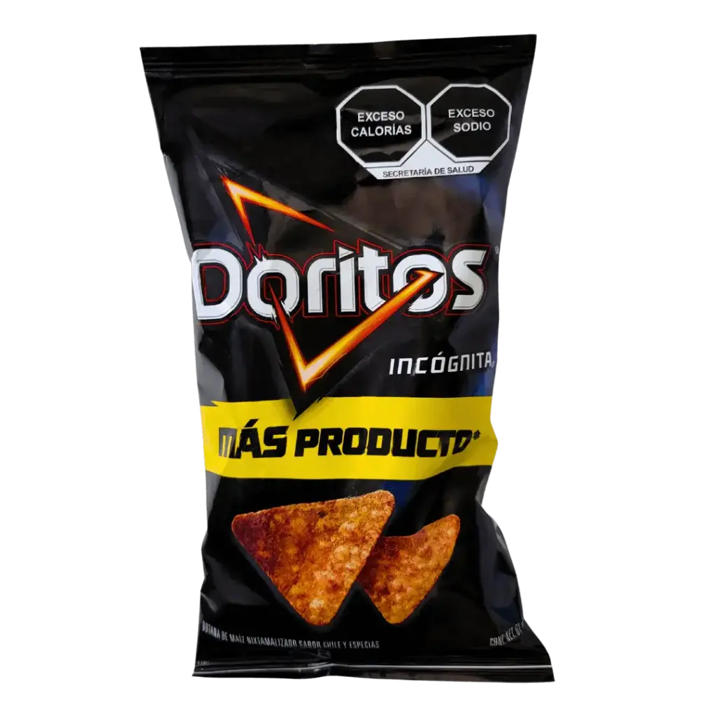 BOT. SABRITAS DORITOS INCOGNITA 61 GR.