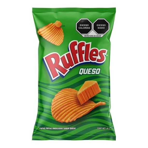 BOT. SABRITAS RUFFLES 48 GR.