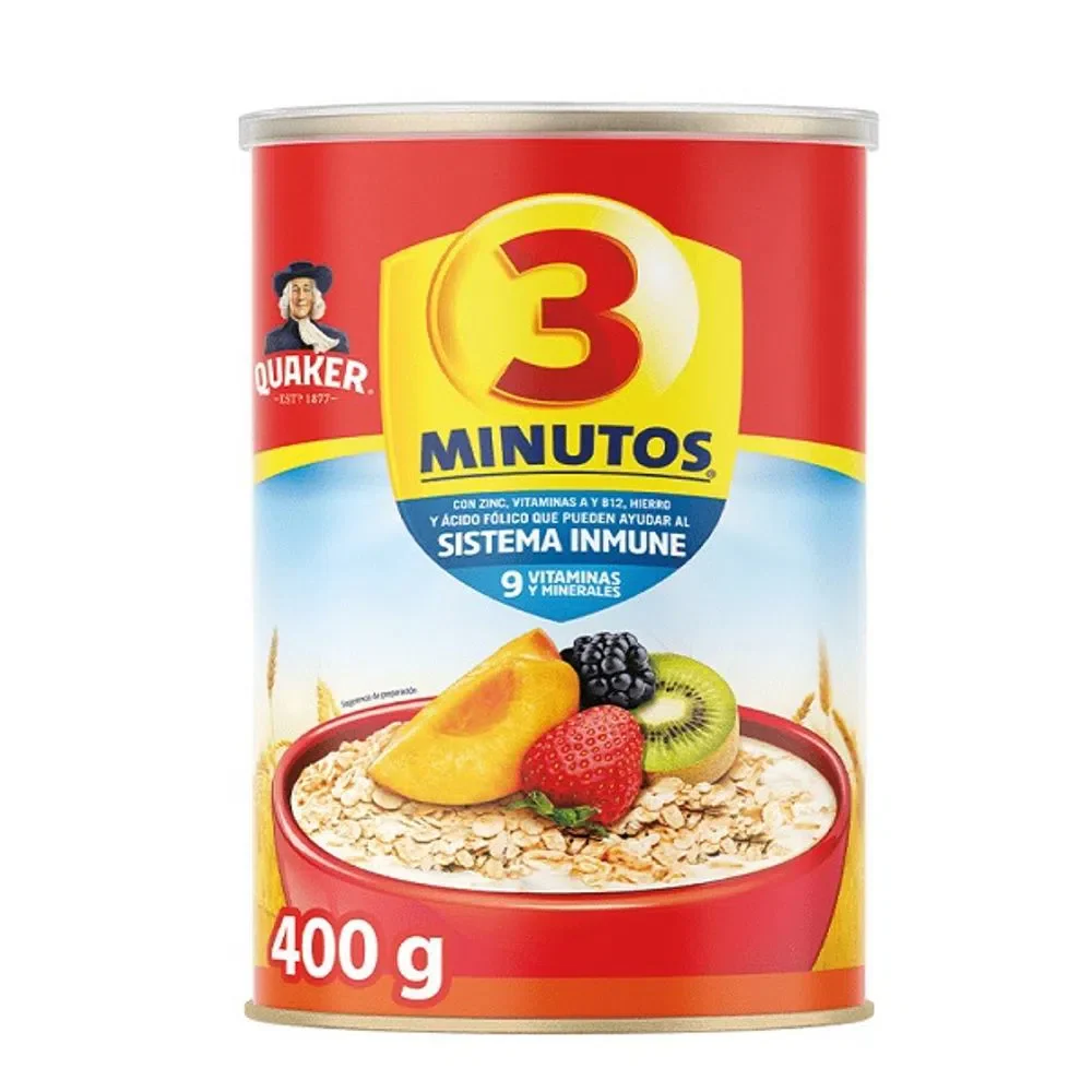 AVENA 3 MINUTOS BOTE 36/400 GR.