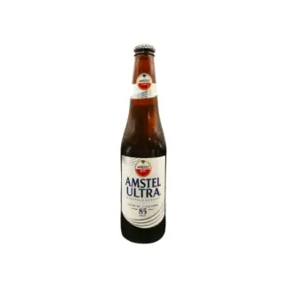 CERVEZA AMSTEL ULTRA BOTELLA 355 ML.