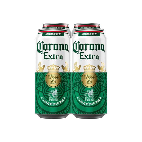CERVEZA CORONA EXTRA LATON 24/473 ML.