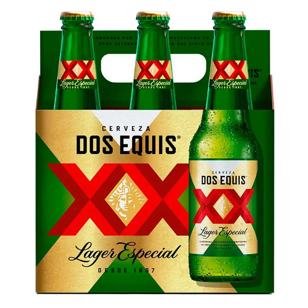 CERVEZA DOS EQUIS XX 355 ML.
