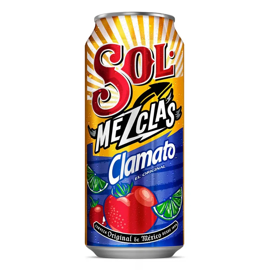 CERVEZA SOL CLAMATO 473 ML.