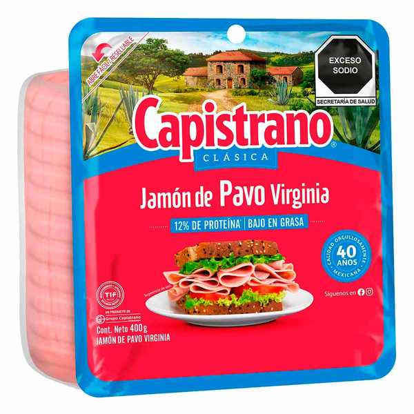 CF. JAMON CAPISTRANO VIRGINIA PAVO KG.