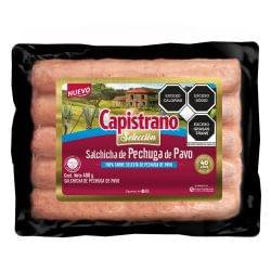 CF. SALCHICHA CAPISTRANO PAVO 1/2.55 KG.