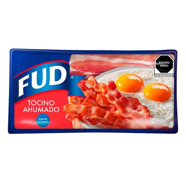 CF. TOCINO FUD AHUMADO 250 GR.