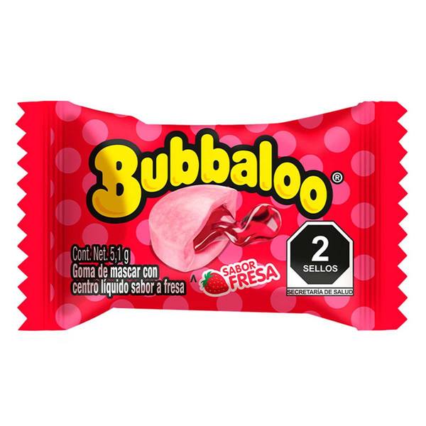 CHIC. BUBBALOO FRESA PZ