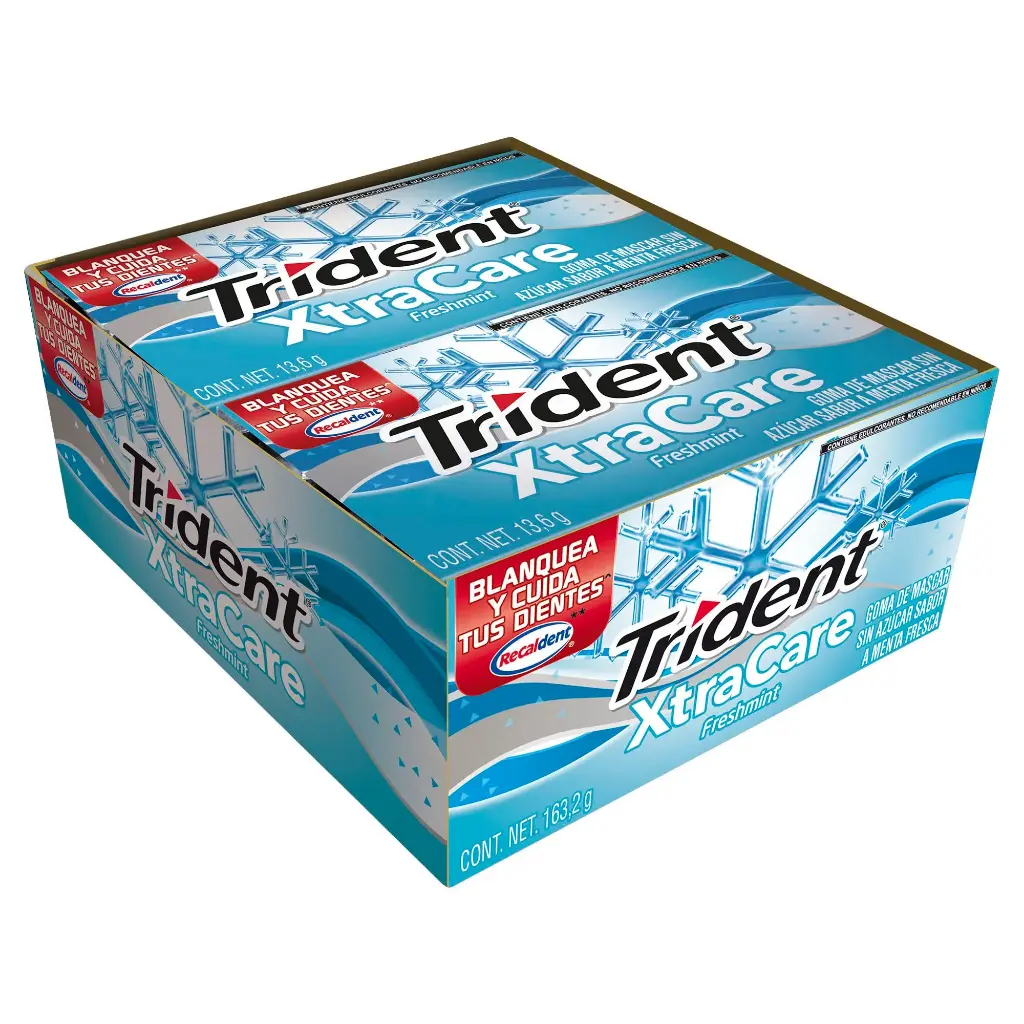 CHIC. TRIDENT FRESHMINT 1/12 PZA