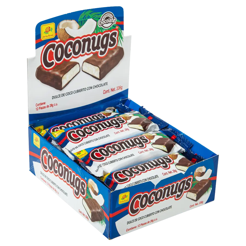 CHOC. COCONUGS 24/12/28 GR.