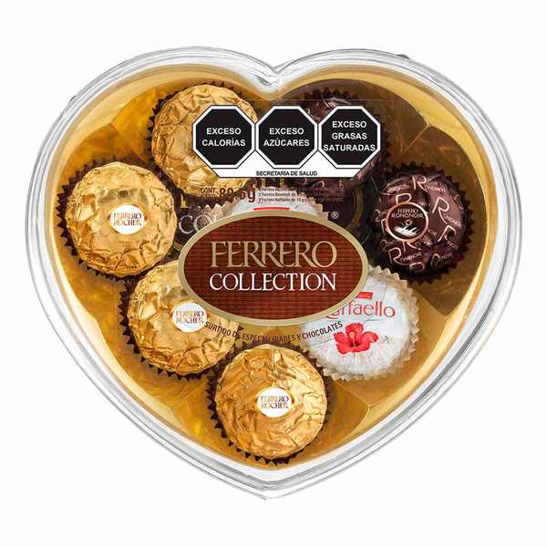 CHOC. FERRERO COLLECTION CORAZON 24/8 PZAS.