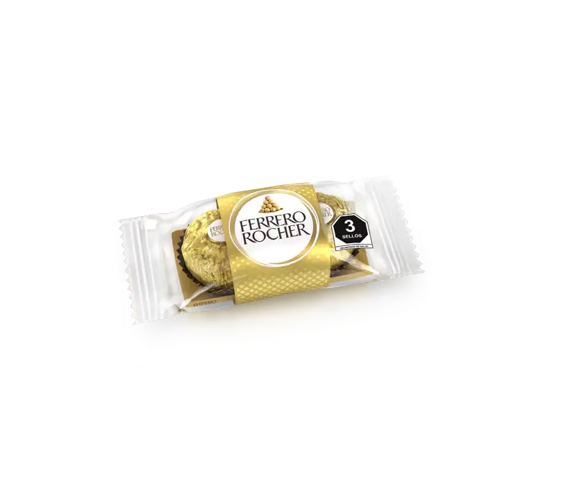 CHOC. FERRERO ROCHER 2 PZAS.