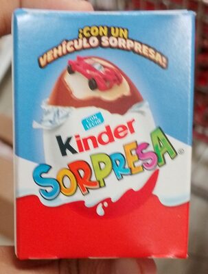 CHOC. HUEVITO KINDER SORPRESA NIÑA Y NIÑO 12/8/20 GRS.