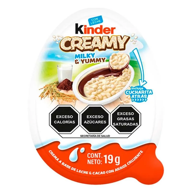 CHOC. KINDER CREAMY 19 GR.