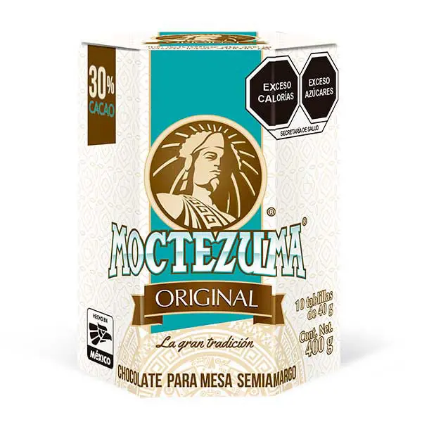 CHOCO MOCTEZUMA TABLILLA INDIVIDUAL