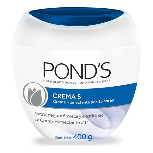 CREMA CORP. PONDS "S" SUAVE Y TERSA 400 GR.