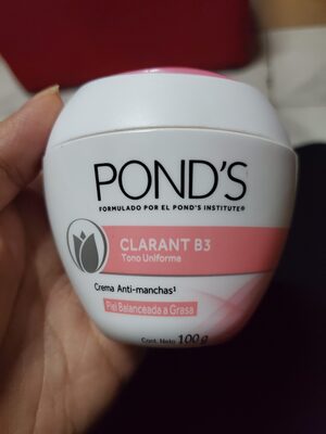 CREMA CORP. PONDS CLARANT B3 100 GR.