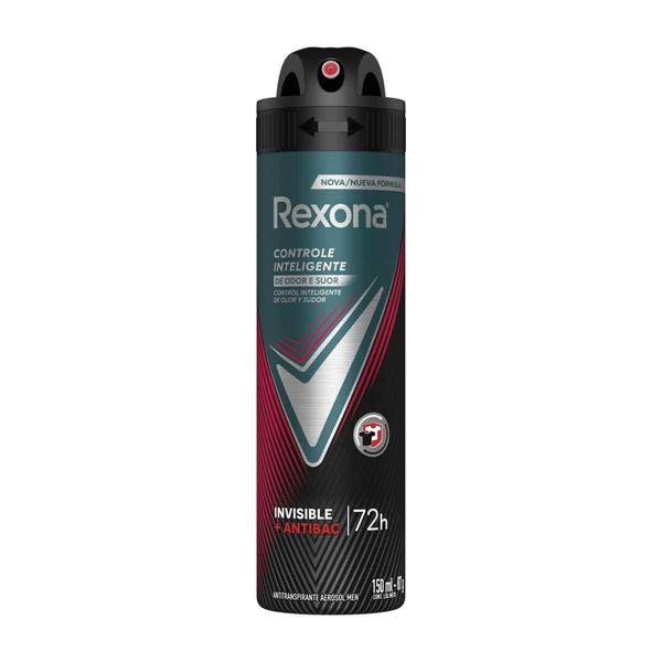 DESO. REXONA ANTIBACTERIAL INVISIBLE 12/150 ML.