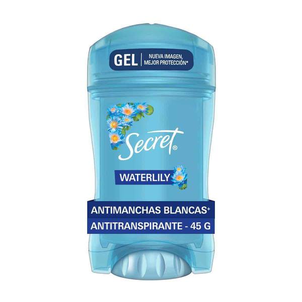 DESO. SECRET GEL FRESH WATERLILY 12/45 GR.