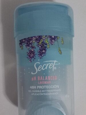 DESO. SECRET PH BALANCED LAVENDER 45 GR.