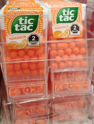 DUL. TIC TAC NARANJA 12/16 GR.