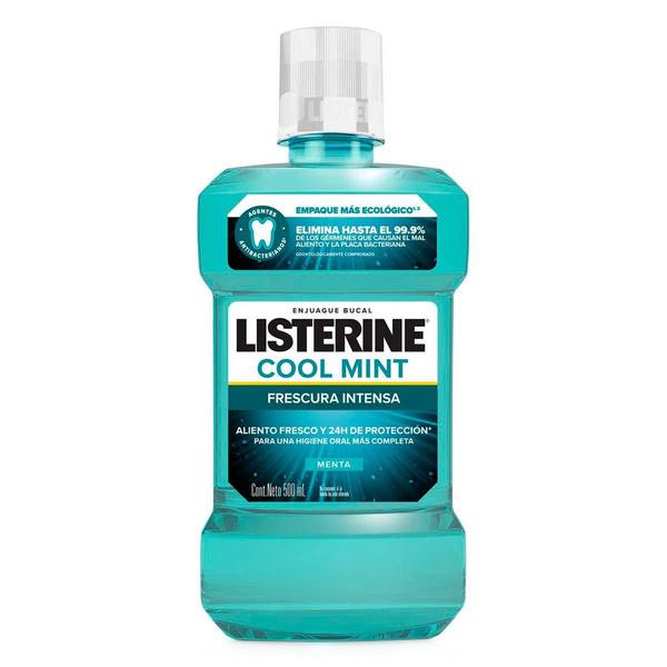ENJ. LISTERINE COOL MINT 500 ML.